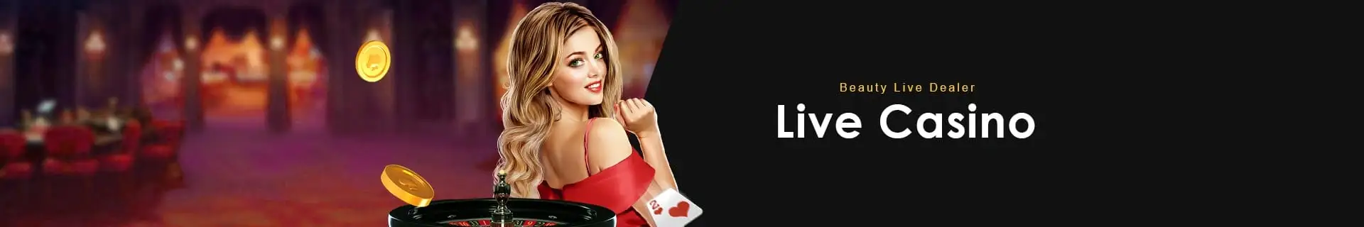 JILINO1 live casino baccarat table with dealer dealing cards smoothly